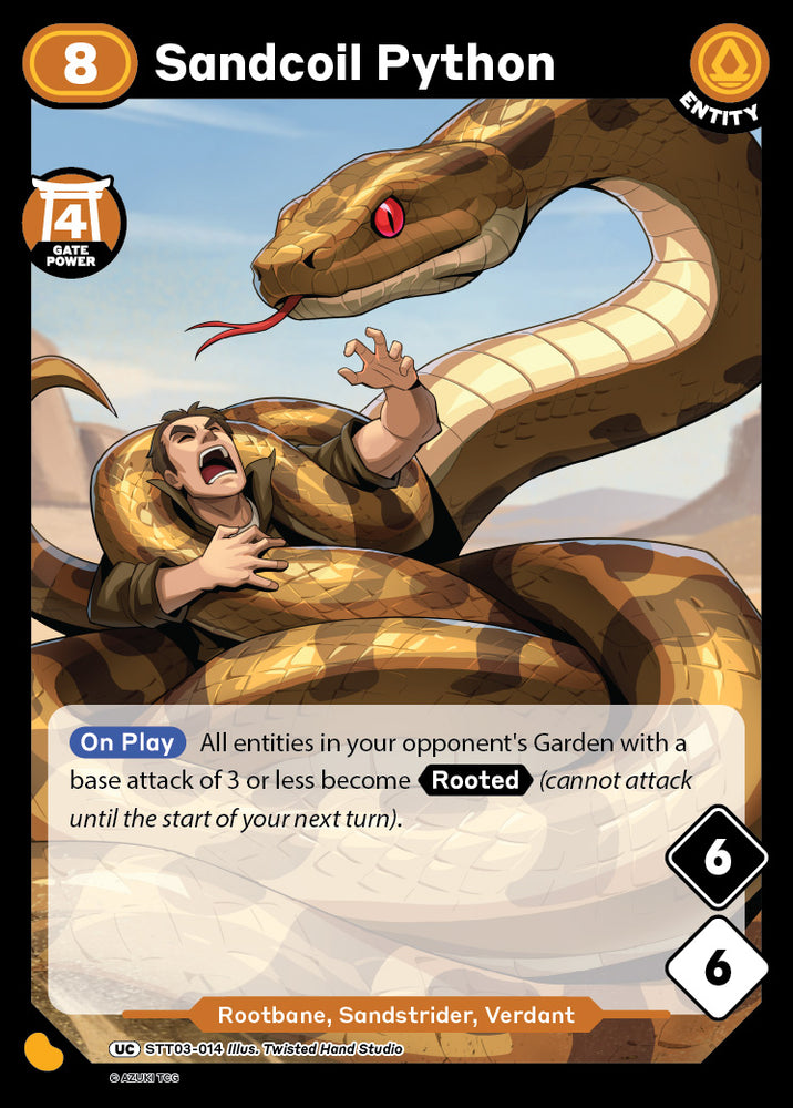 Sandcoil Python (STT 014) [Starter Deck 3]