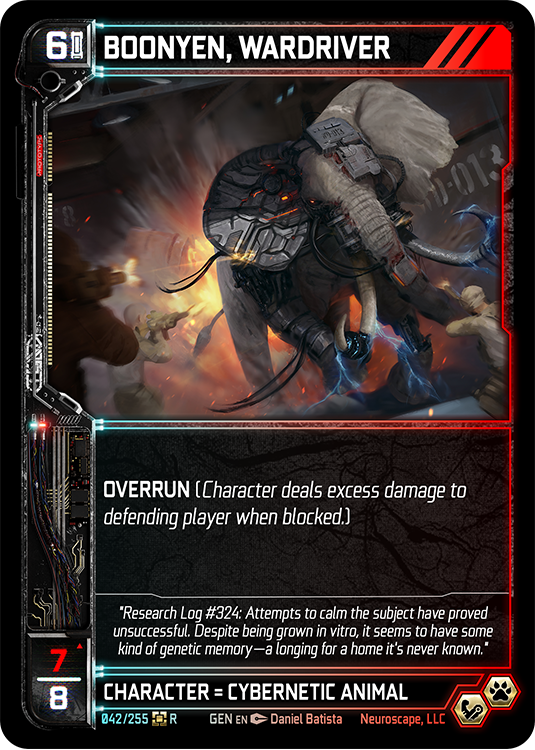 Boonyen, Wardriver (42/255) [Genesis Kickstarter]