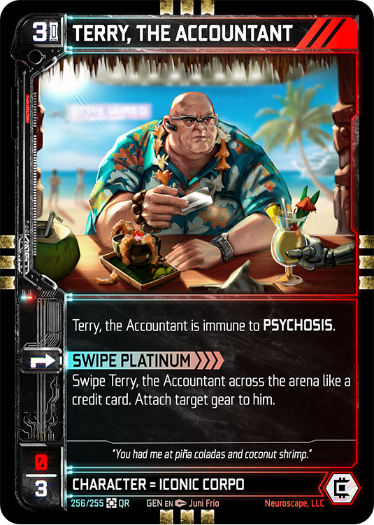 Terry, The Accountant (256/255) [Genesis Kickstarter]