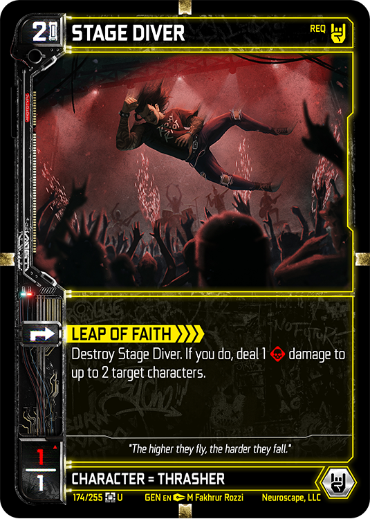 Stage Diver (174/255) [Genesis Unlimited]