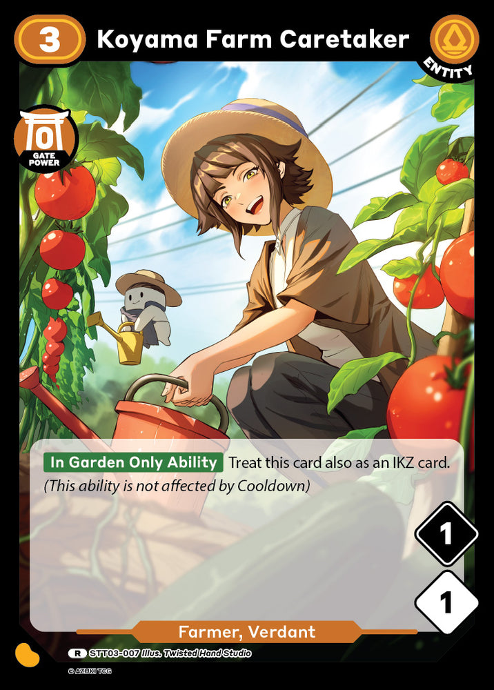 Koyama Farm Caretaker (STT 007) [Starter Deck 3]