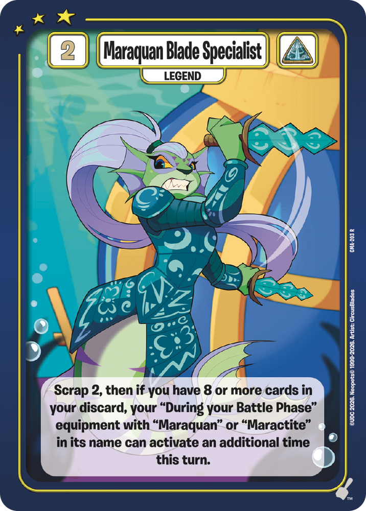 Maraquan Blade Specialist [Curse of Maraqua]