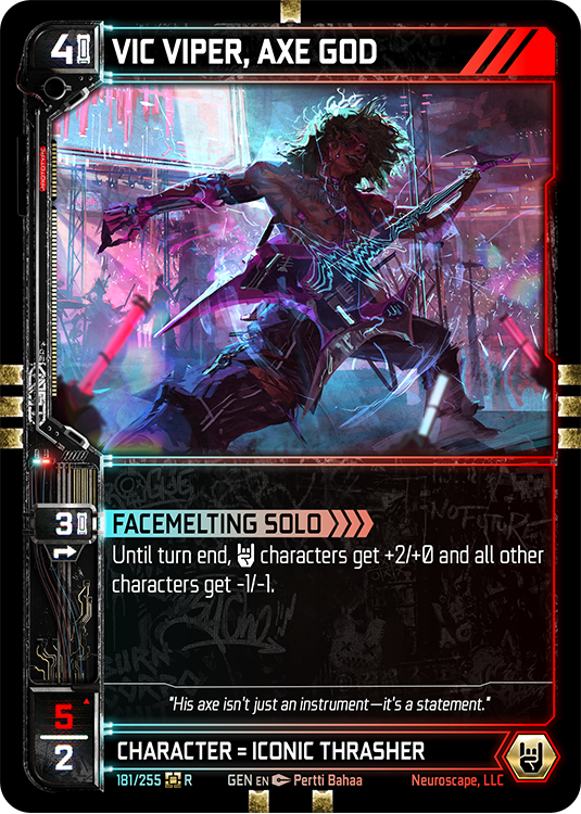 Vic Viper, Axe God (181/255) [Genesis Unlimited]