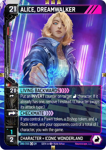 Alice, Dreamwalker (206/255) (Full Art) [Genesis Kickstarter]