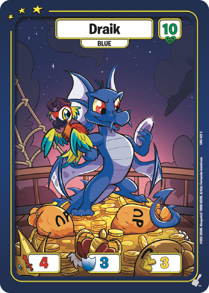 Draik (Blue) [Curse of Maraqua]