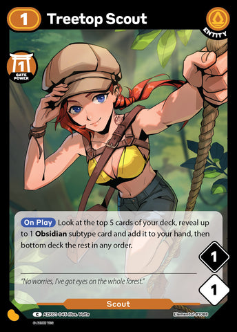 Treetop Scout (AZK 045) [Gates Awakened - Alpha]