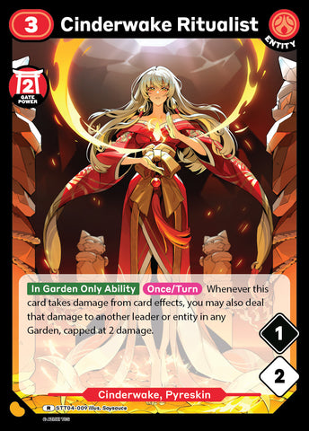 Cinderwake Ritualist (STT 009) [Starter Deck 4]
