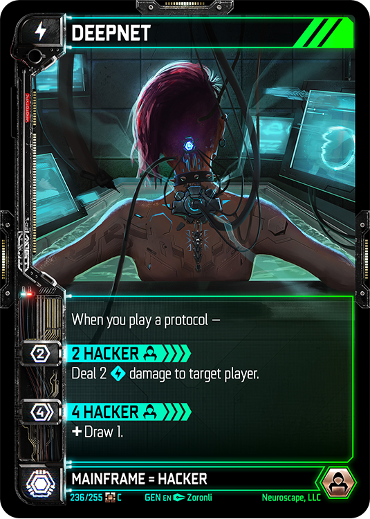 Deepnet (236/255) (Full Art) [Genesis Unlimited]