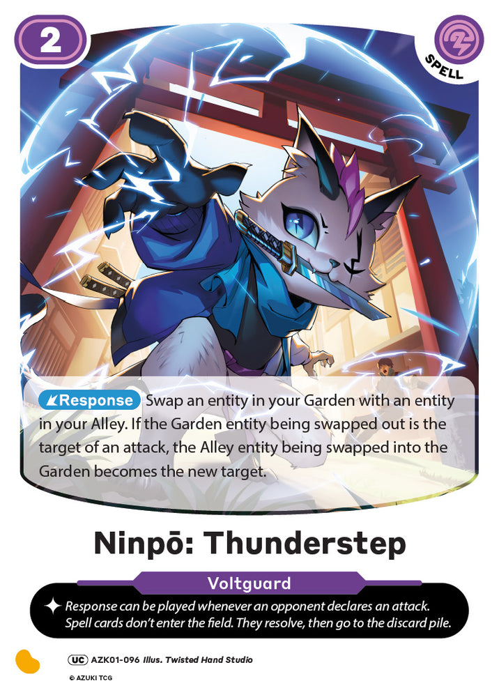 Ninpo�: Thunderstep (AZK 096) [Gates Awakened]