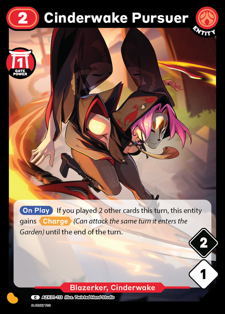 Cinderwake Pursuer (AZK 113) [Gates Awakened]