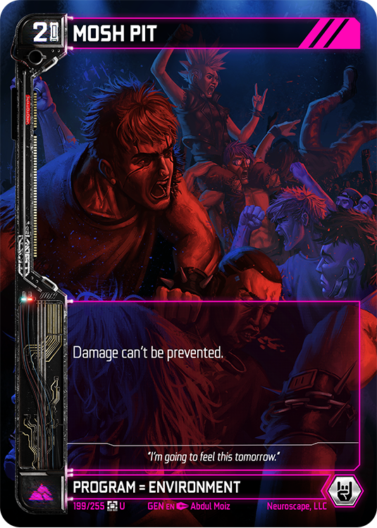 Mosh Pit (199/255) (Full Art) [Genesis Unlimited]