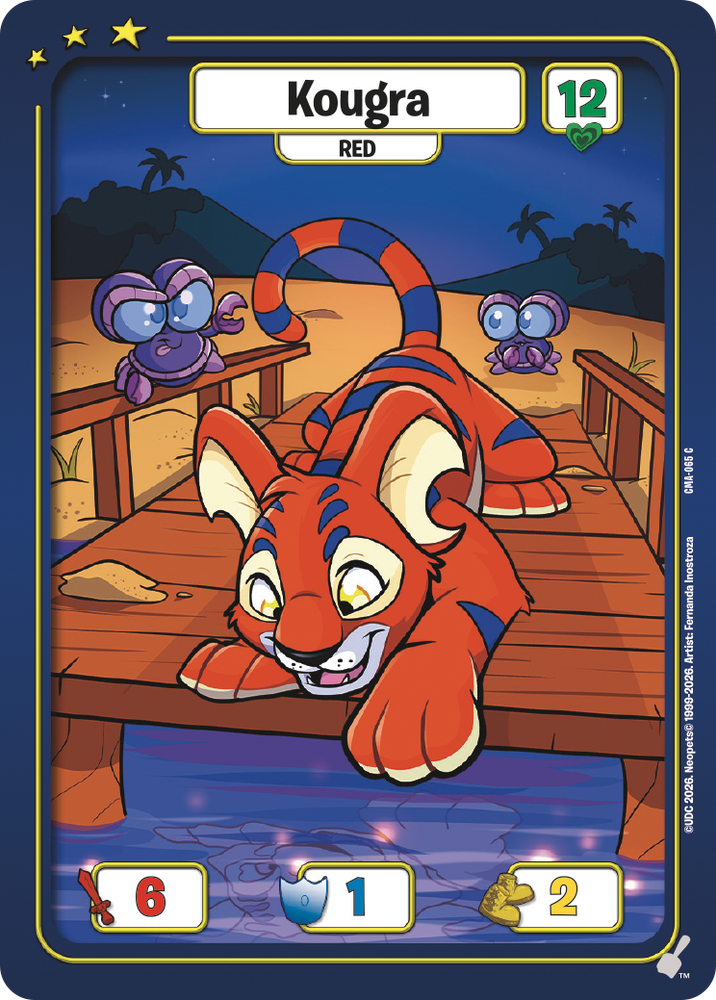 Kougra (Red) [Curse of Maraqua]