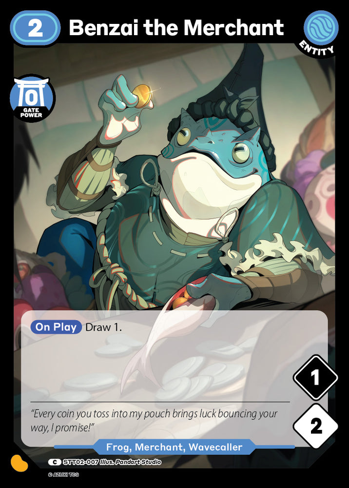 Benzai the Merchant (STT 007) [Starter Deck 2]