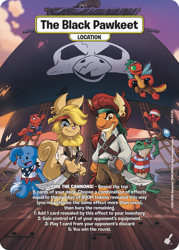 The Black Pawkeet (Alternate Art) [Curse of Maraqua]