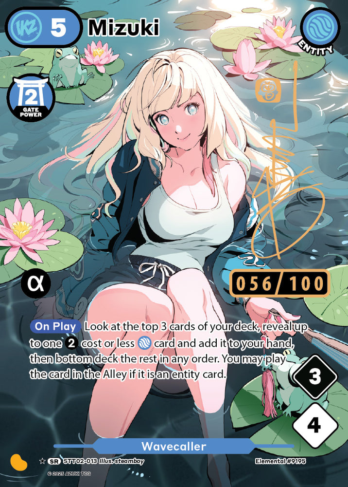 Mizuki (STT 013) (Alternate Art) [Starter Deck 2]