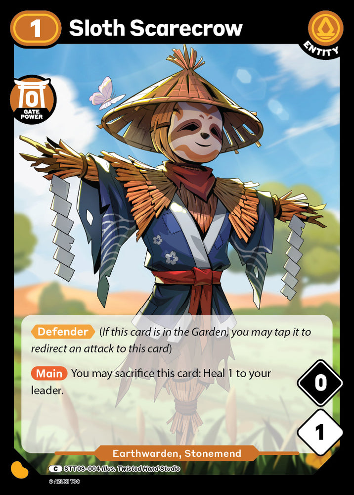Sloth Scarecrow (STT 004) [Starter Deck 3]