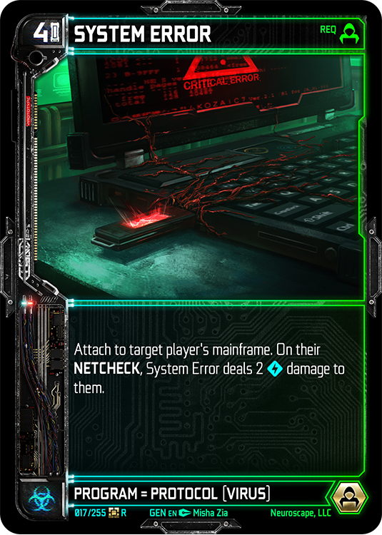 System Error (17/255) [Genesis Unlimited]