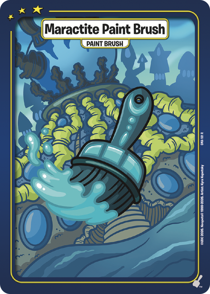 Maractite Paint Brush [Curse of Maraqua]