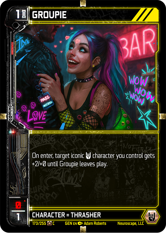 Groupie (173/255) [Genesis Kickstarter]