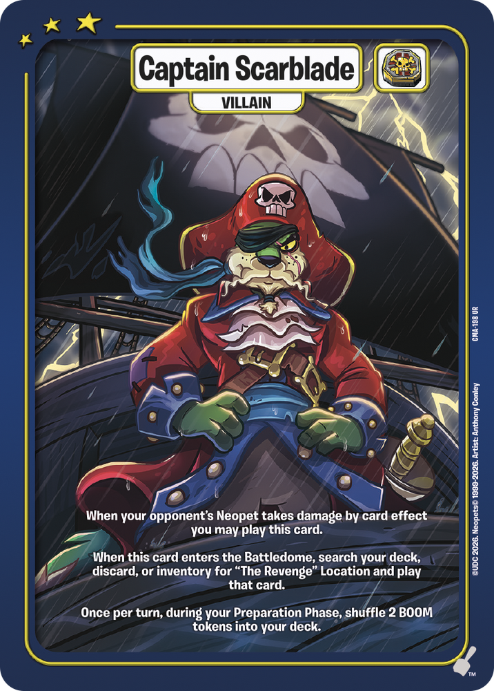 Captain Scarblade [Curse of Maraqua]