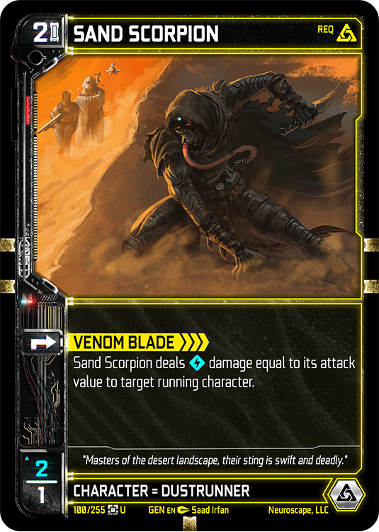 Sand Scorpion (100/255) [Genesis Unlimited]