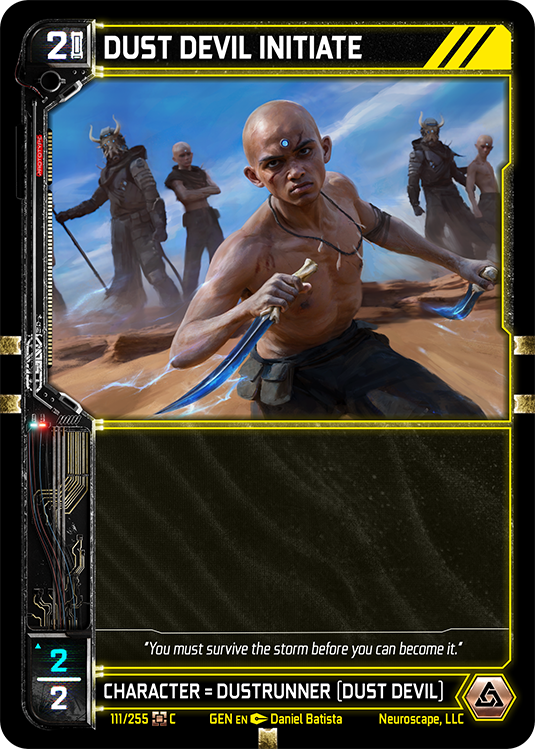 Dust Devil Initiate (111/255) [Genesis Kickstarter]
