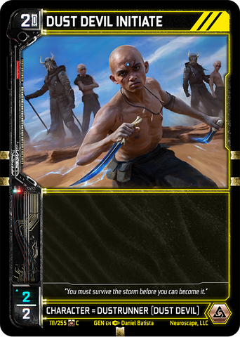 Dust Devil Initiate (111/255) [Genesis Kickstarter]
