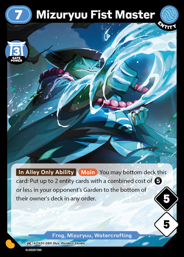 Mizuryuu Fist Master (AZK 089) [Gates Awakened]