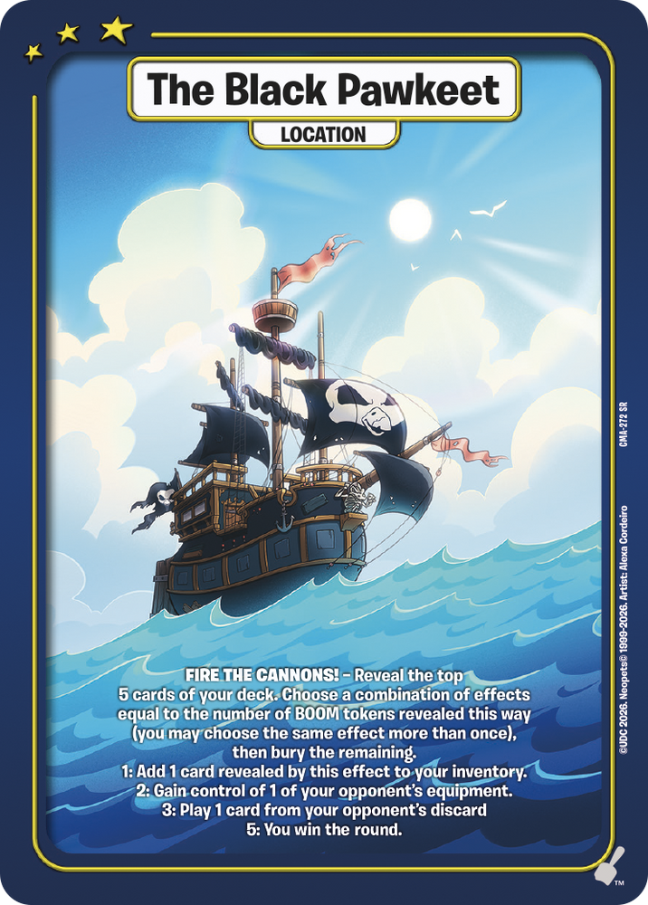 The Black Pawkeet [Curse of Maraqua]