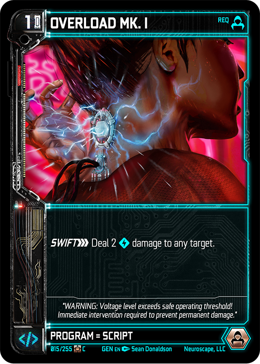 Overload Mk. I (15/255) [Genesis Kickstarter]