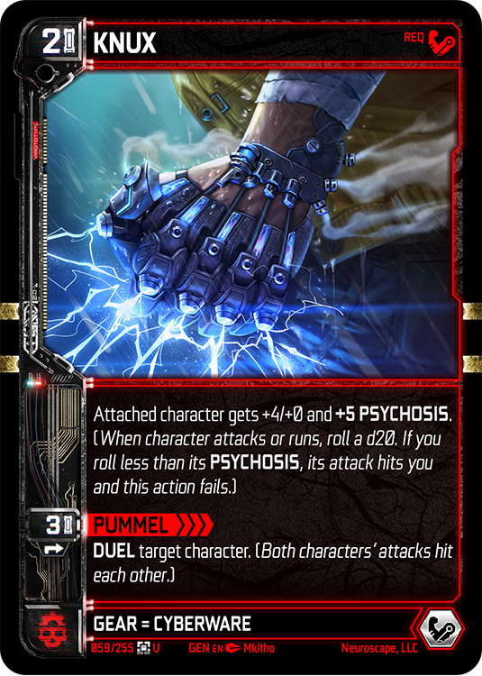 Knux (59/255) [Genesis Kickstarter]