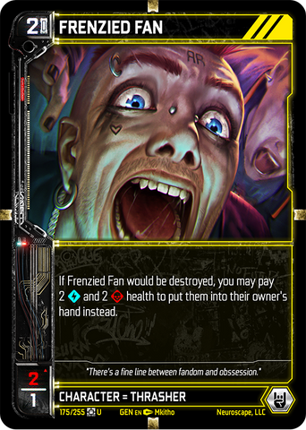 Frenzied Fan (175/255) [Genesis Unlimited]