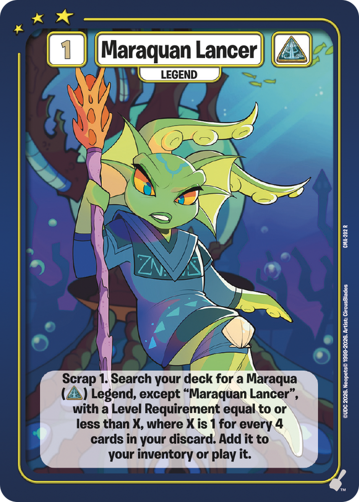 Maraquan Lancer [Curse of Maraqua]