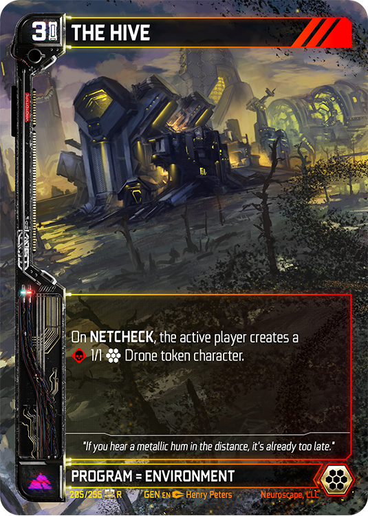 The Hive (205/255) (Full Art) [Genesis Unlimited]