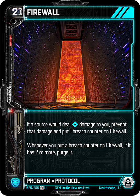 Firewall (25/255) [Genesis Kickstarter]