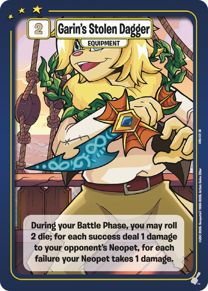 Garin's Stolen Dagger [Curse of Maraqua]