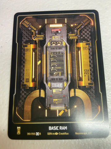 Basic Ram (261/255) (Gold) [Genesis Unlimited]
