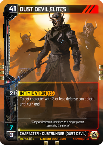 Dust Devil Elites (106/255) (Full Art) [Genesis Kickstarter]