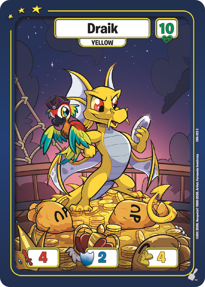 Draik (Yellow) [Curse of Maraqua]
