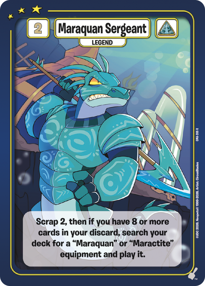 Maraquan Sargeant [Curse of Maraqua]