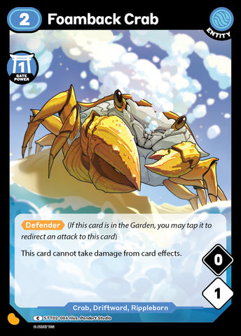Foamback Crab (STT 006) [Starter Deck 2]