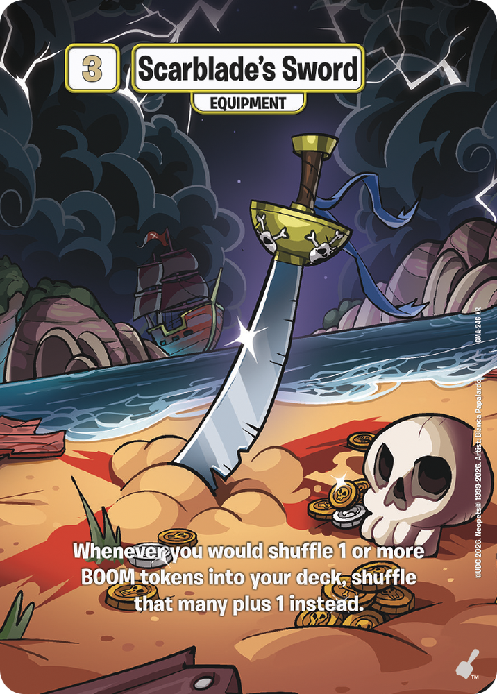 Scarblade's Sword (Full Art) [Curse of Maraqua]