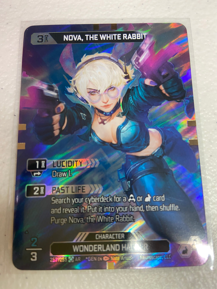 Nova, the White Rabbit (257/255) (Full Art) (Art Rare) [Genesis Kickstarter]