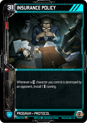 Insurance Policy (88/255) [Genesis Kickstarter]