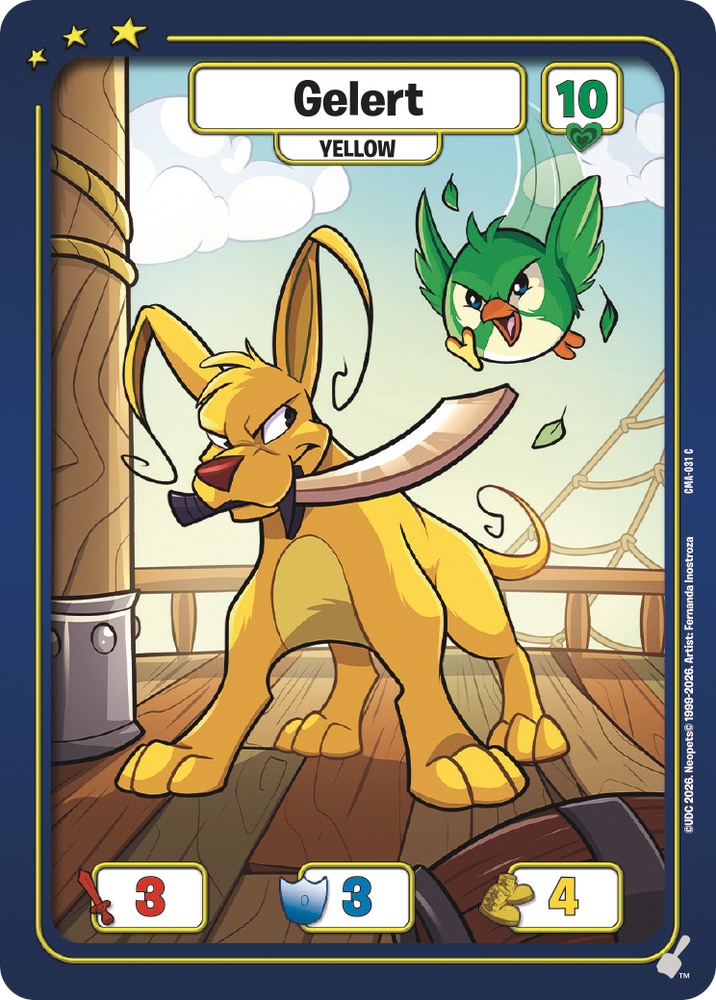Gelert (Yellow) [Curse of Maraqua]
