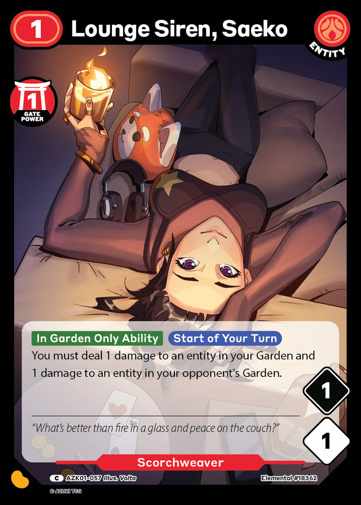 Lounge Siren, Saiko (AZK 057) [Gates Awakened]