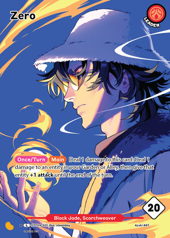 Zero (STT 001) (Portrait Rare) [Starter Deck 4]