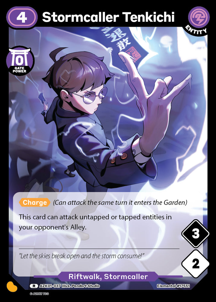 Stormcaller Tenkichi (AZK 037) [Gates Awakened]