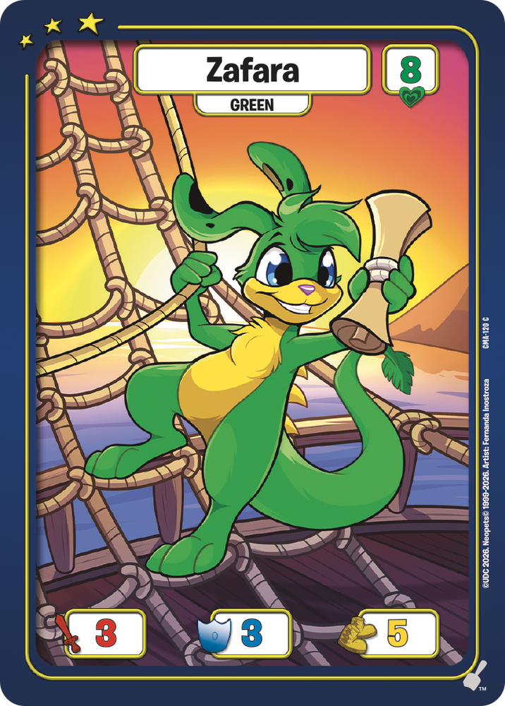 Zafara (Green) [Curse of Maraqua]