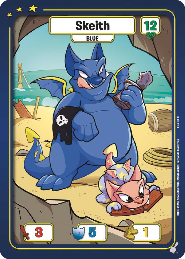 Skeith (Blue) [Curse of Maraqua]